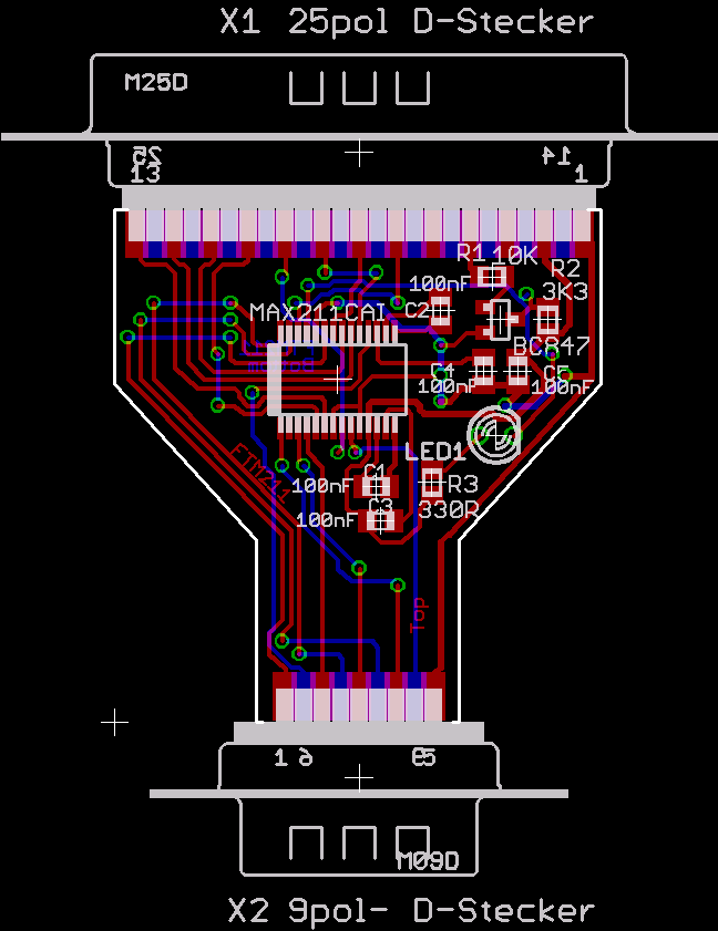 max211 eagle layout